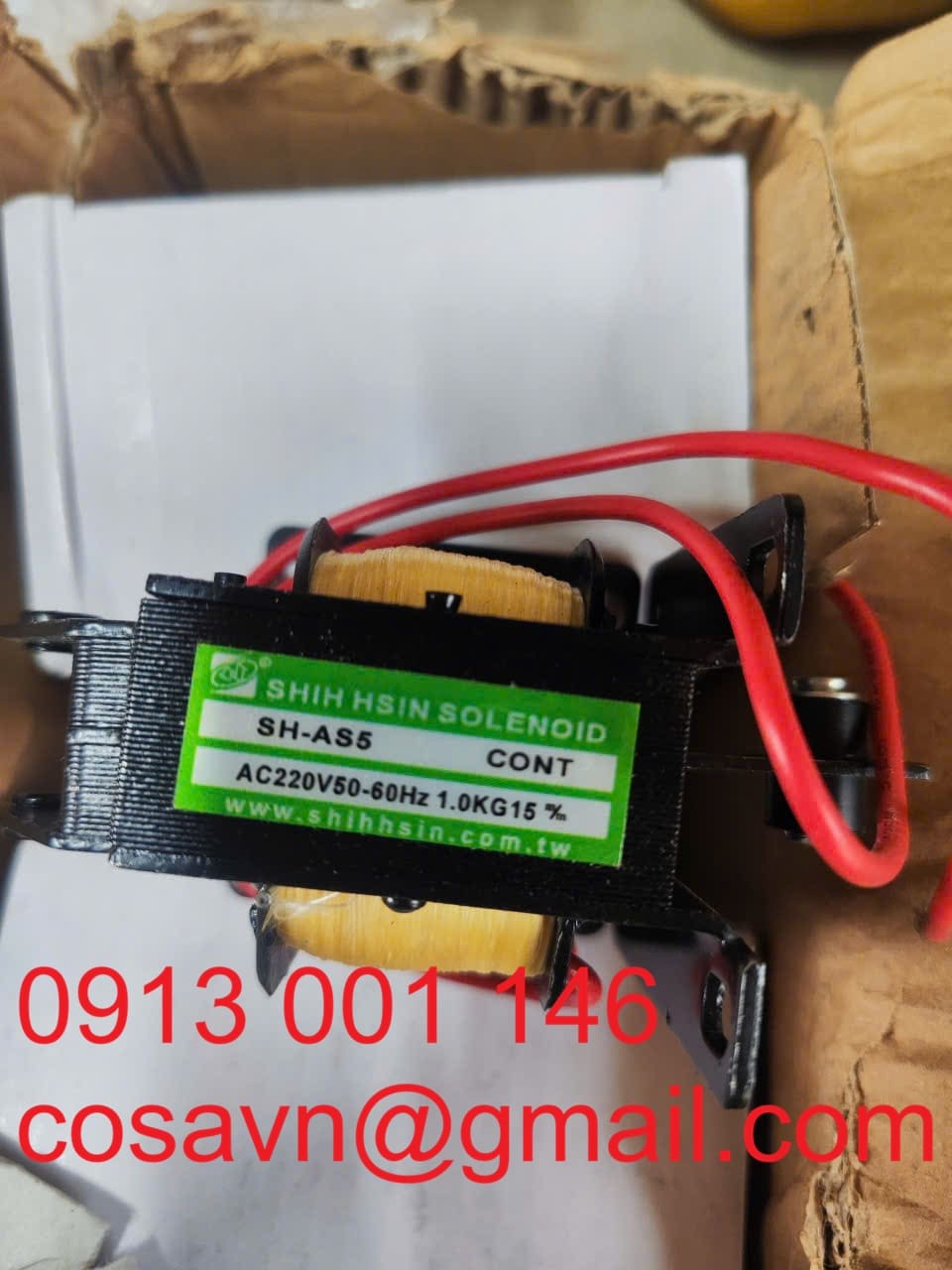 Công ty TNHH Công nghiệp Shih Shin / Công ty TNHH Công nghệ Shih Shin Van điện từ xoay chiều Shih Hsin SH-AS5 SH-AS5